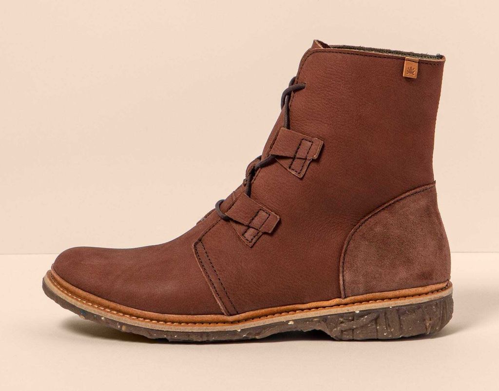 El Naturalista Schnürstiefel Damen N5470 PLEASANT CHOCOLATE/ ANGKOR Farbe Braun