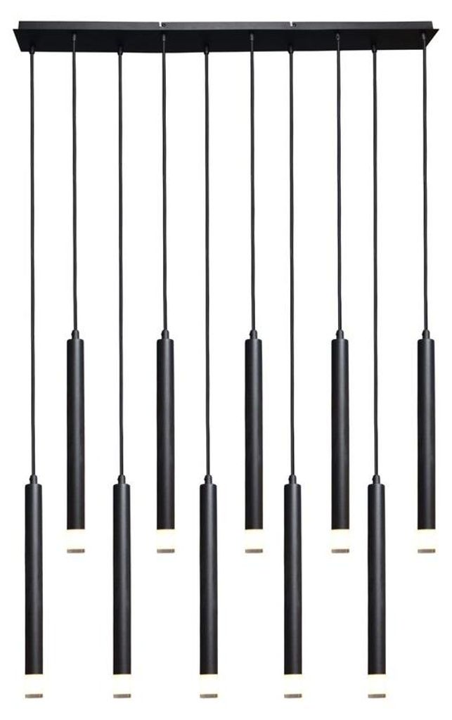 Rabalux 72364 Pendelleuchten Ramira G9 10x MAX 5 Metall Acryl schwarz