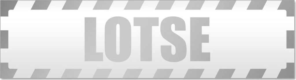 Lotse gestreift Magnetschild Schild magnetisch
