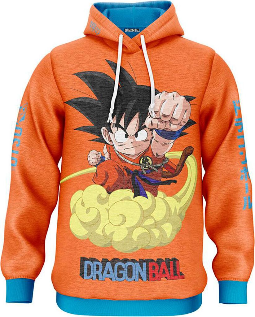 Otso Dragon Ball Kintoun Kapuzenpullover Orange XS Mann Orange XS