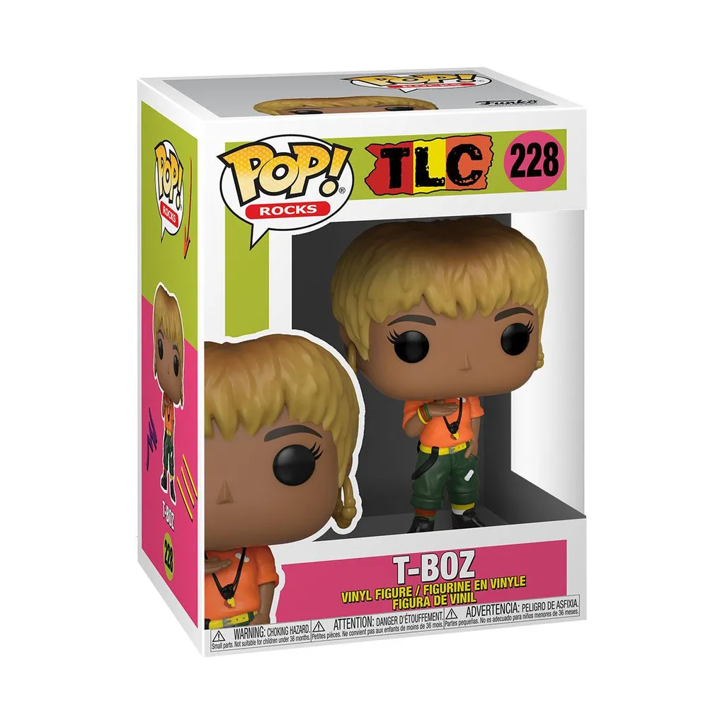 Figurine Funko Pop TLC T-Boz 228 pour compléter une collection de vinyles - 3