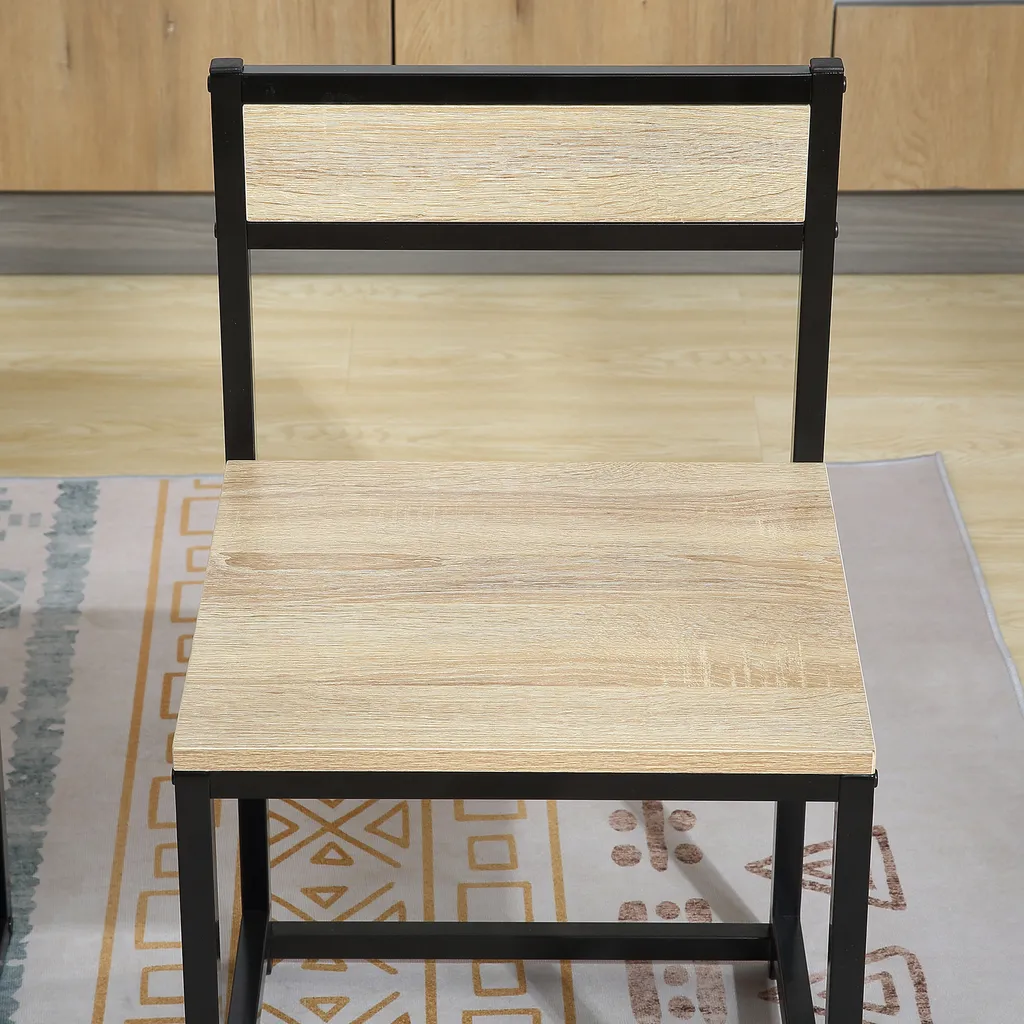 Ensemble Repas Petit Espace : Table et Chaises pour Studio et Cuisine - 9
