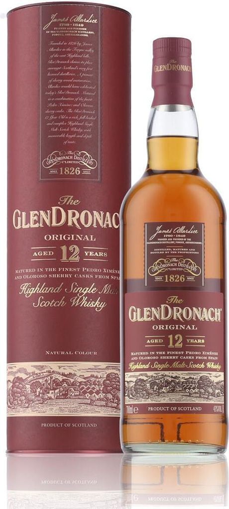The GlenDronach 12 ans | Highland Single Malt Scotch Whisky Image du produit 