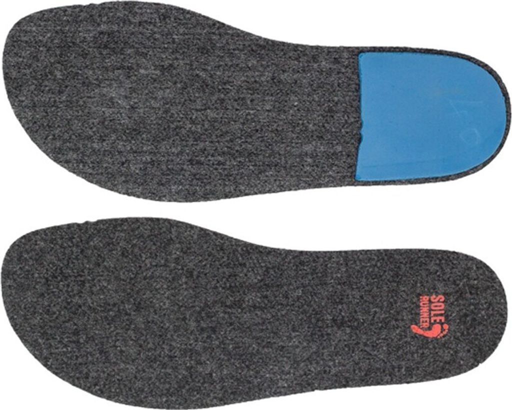 Sole Runner Einlegesohle grey vegan,Größe:30,Farbe:Grey