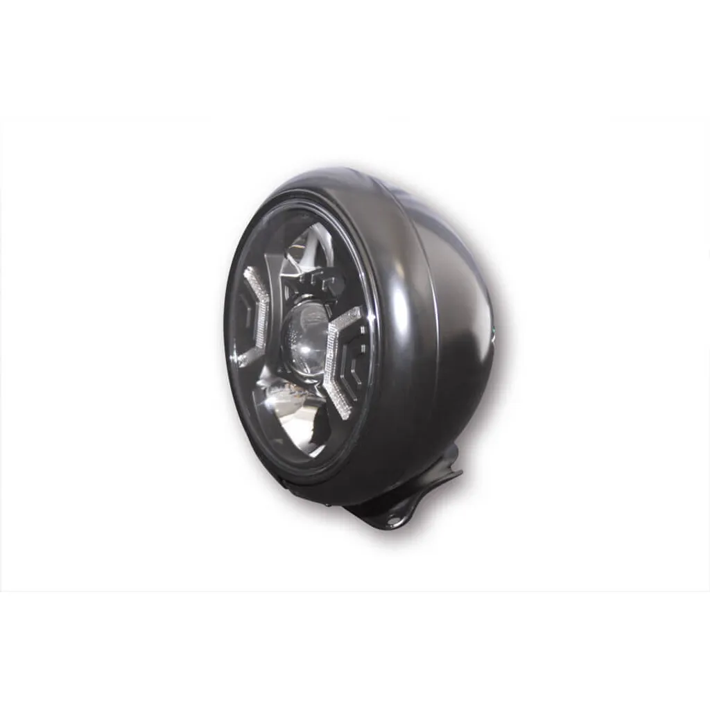 Phare Moto LED 7 Pouces Idéal pour Customisation et Rénovation HD