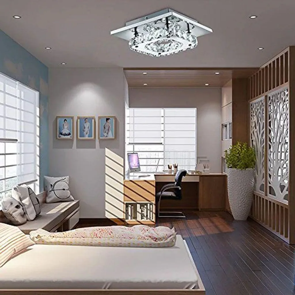 Plafonnier Toolight APP406-C Grey : Lustre moderne gris industriel chic