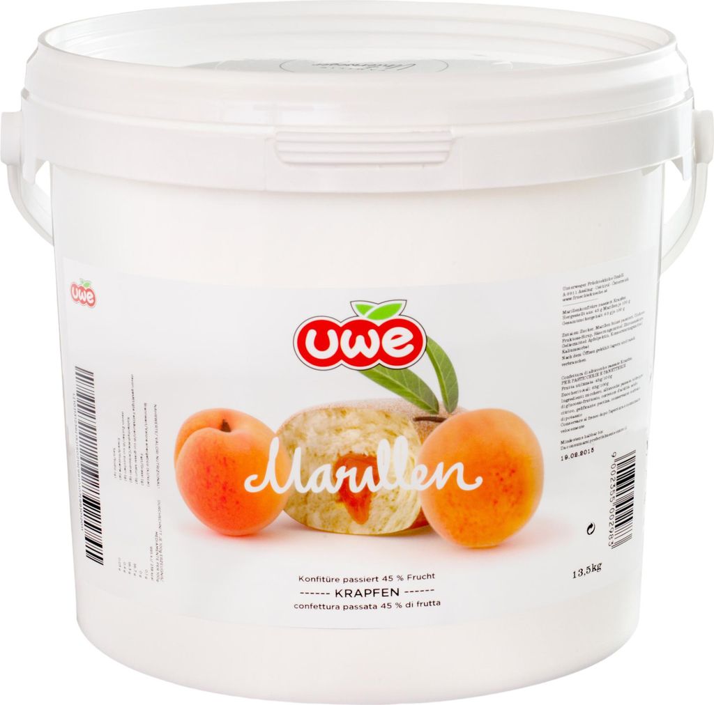 Krapfenmarmelade 13.5kg von Unterweger Konfitüren UWE