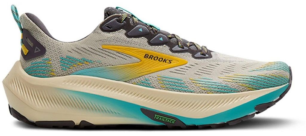 Brooks Ghost Trail - Herren Trailrunningschuh - Bleached Sand/Rabbit/Bluefish Bleached Sand/Rabbit/Bluefish 42.5