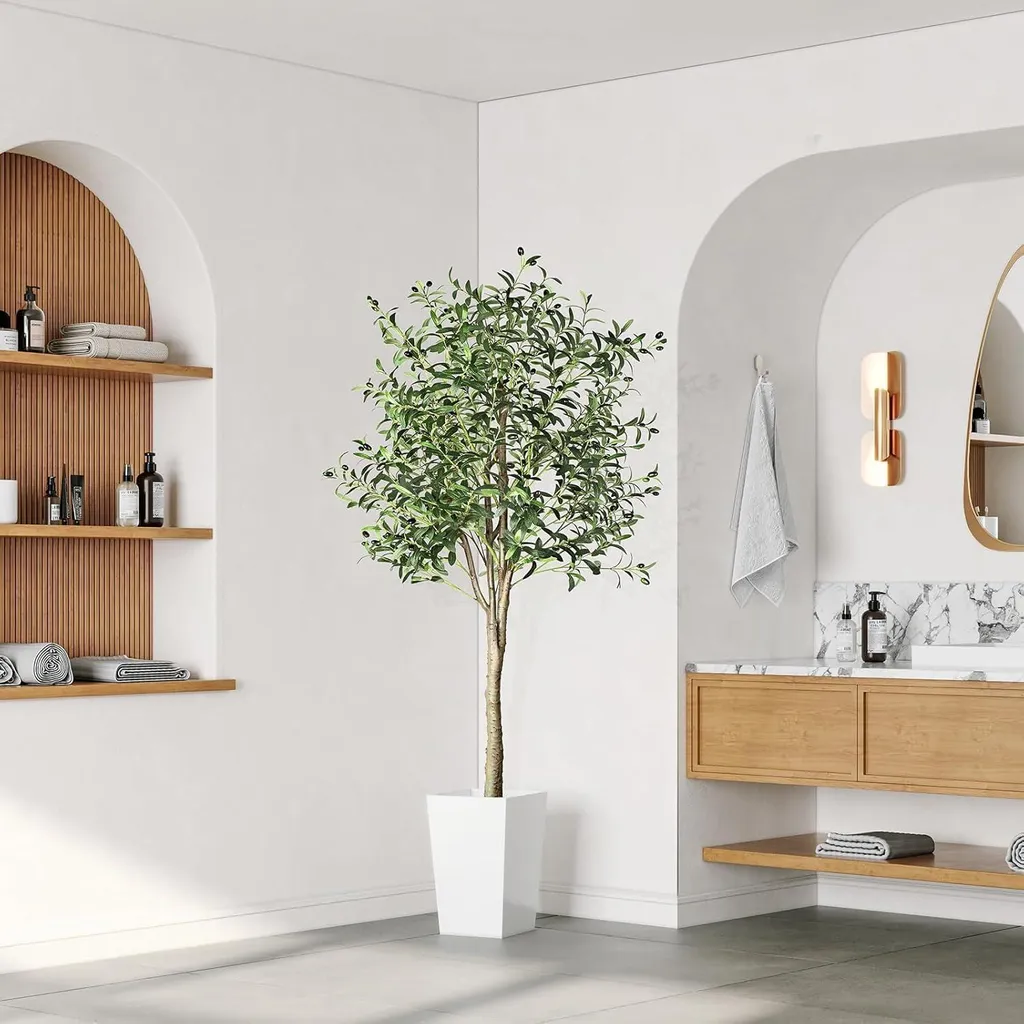 Olivier artificiel 180cm : la solution pour un intérieur vert et chic