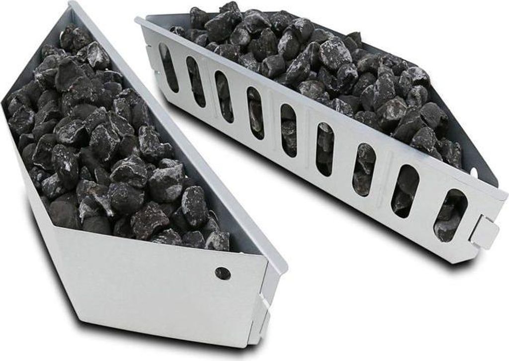 7403 Edelstahl-Briketthalter Ersatzteile für Weber Grills und Kamine