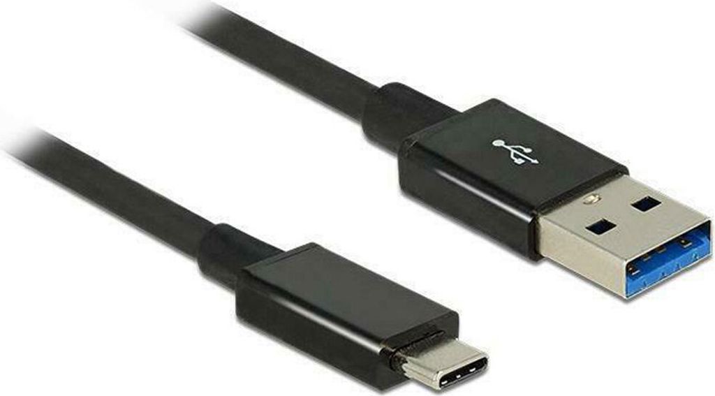 Delock Premium - USB-Kabel - USB Typ A (M) zu 24 pin USB-C (M) - USB 3.1 Gen 2 - 1 m - Schwarz