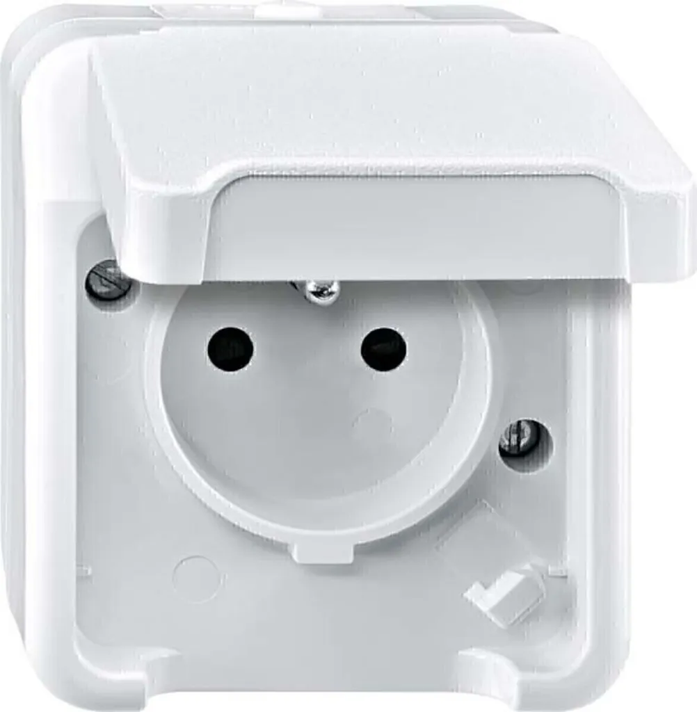 Remplacer une prise défectueuse par la Merten MEG2500-8029 gris clair
