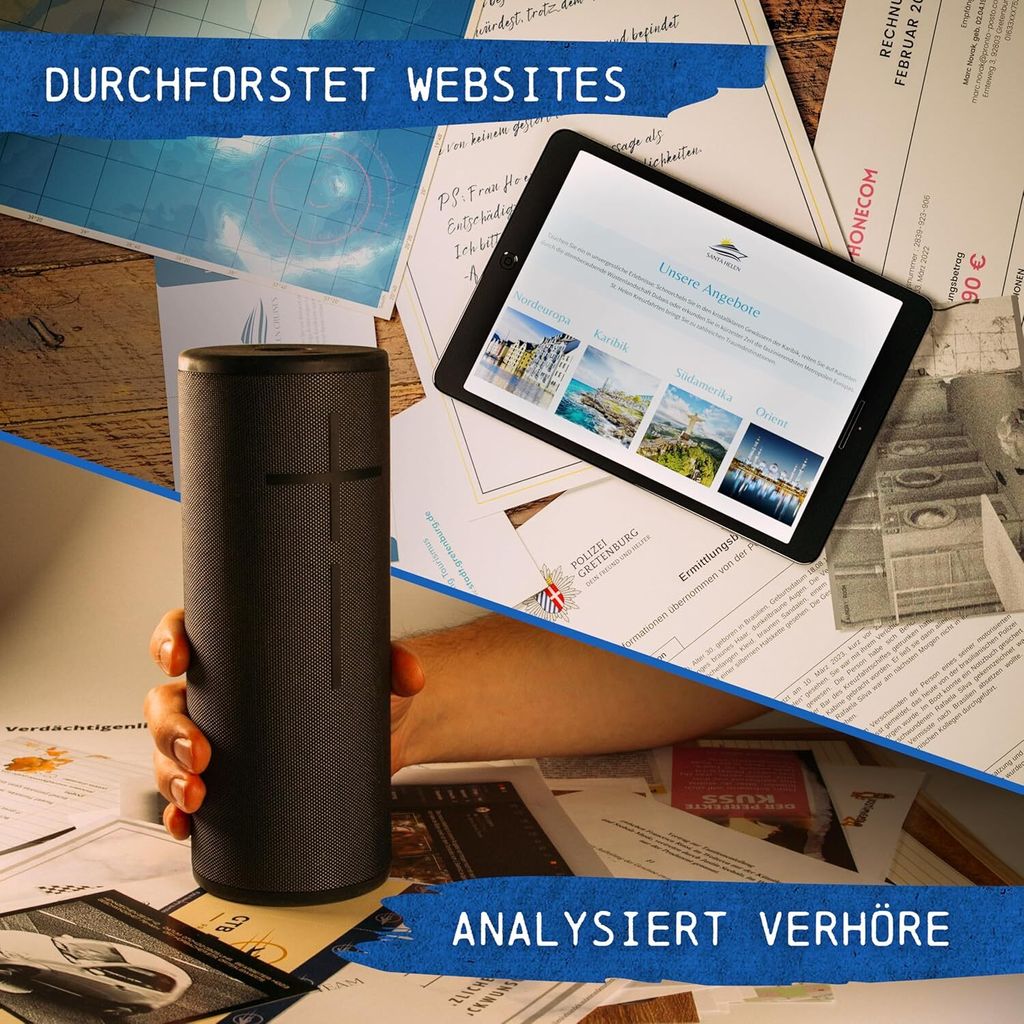 Krimispiel: Tatort Traumschiff I Spannendes Krimi Spiel für Produktbild 4