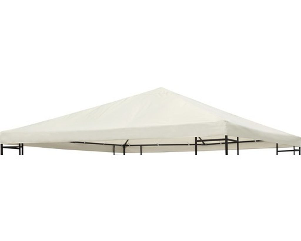 Ersatzteil Pavillondach für Pavillon 3 x 3 x 2,7 m Polyester 180 g/m² beige