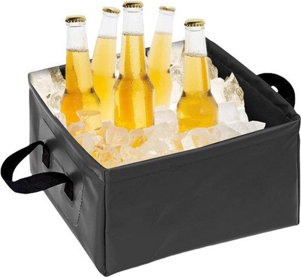 Klappbarer Abwassertank schwarz robust für Camping