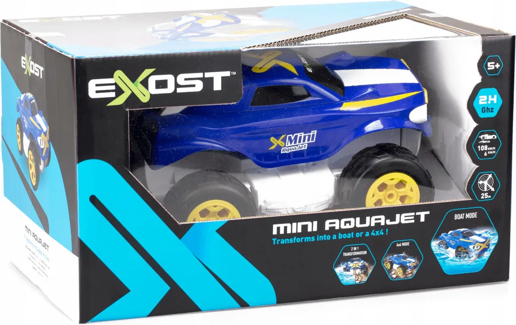 Mini Aqua Jet Exost : Véhicule Transformable Étanche à Rotation 360° - 10