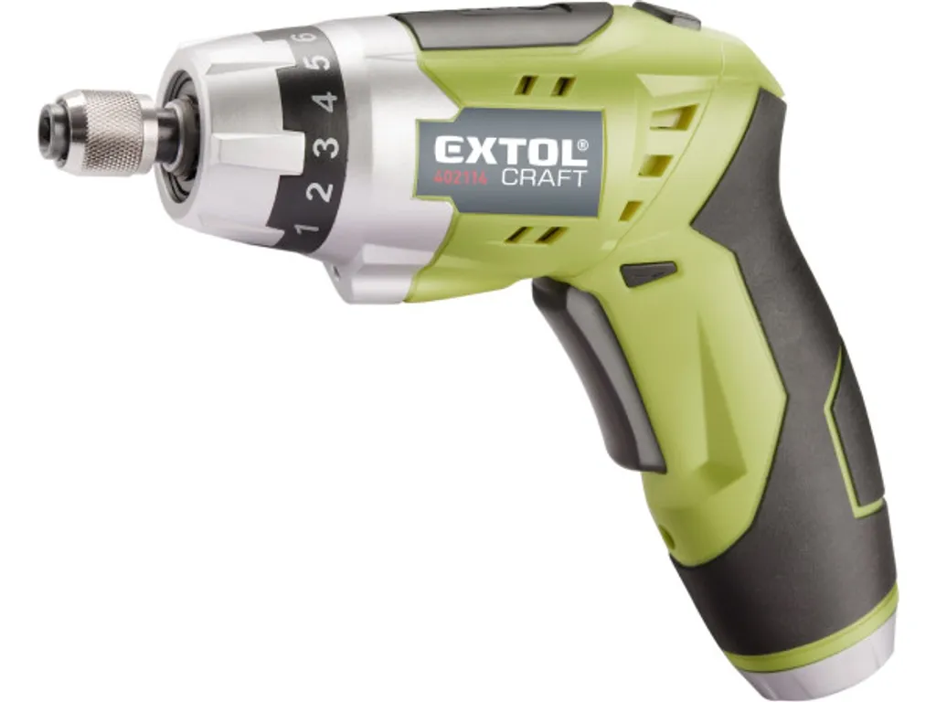 Extol Craft 402114 Tournevis sans Fil 3,6V avec Lumière LED Intégrée
