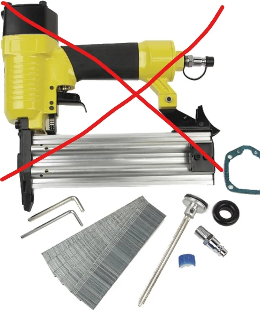 BRÜDER MANNESMANN M15351 BRÜDER MANNESMANN Ersatznägel für Druckluftnagler M 15350