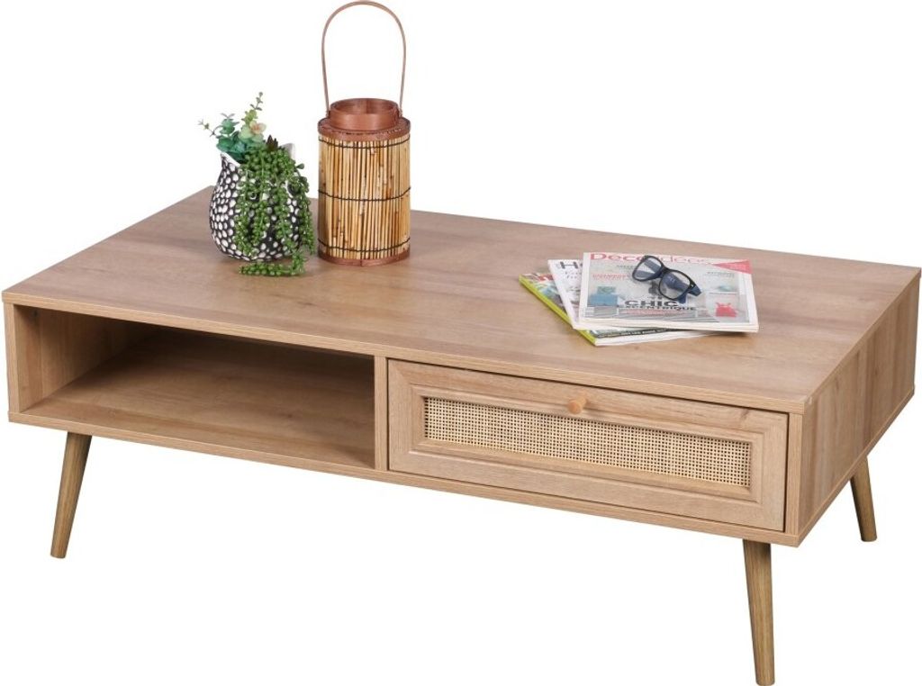 Meublorama FD-152017*1C/21KG, Rechteckige Form, Braun