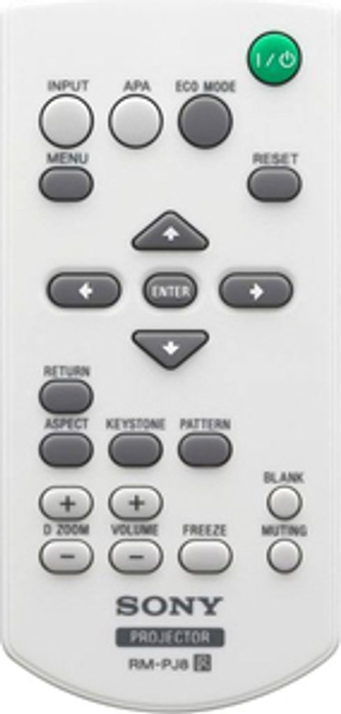 Sony 149046311, Projektor, Drucktasten, Grau