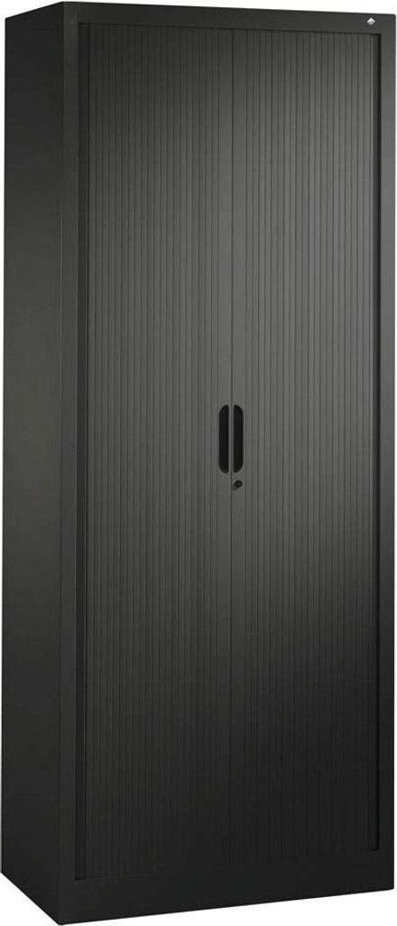 CP Omnispace Rollladenschrank schwarzgrau 4 Fachböden 80,0 Produktbild 