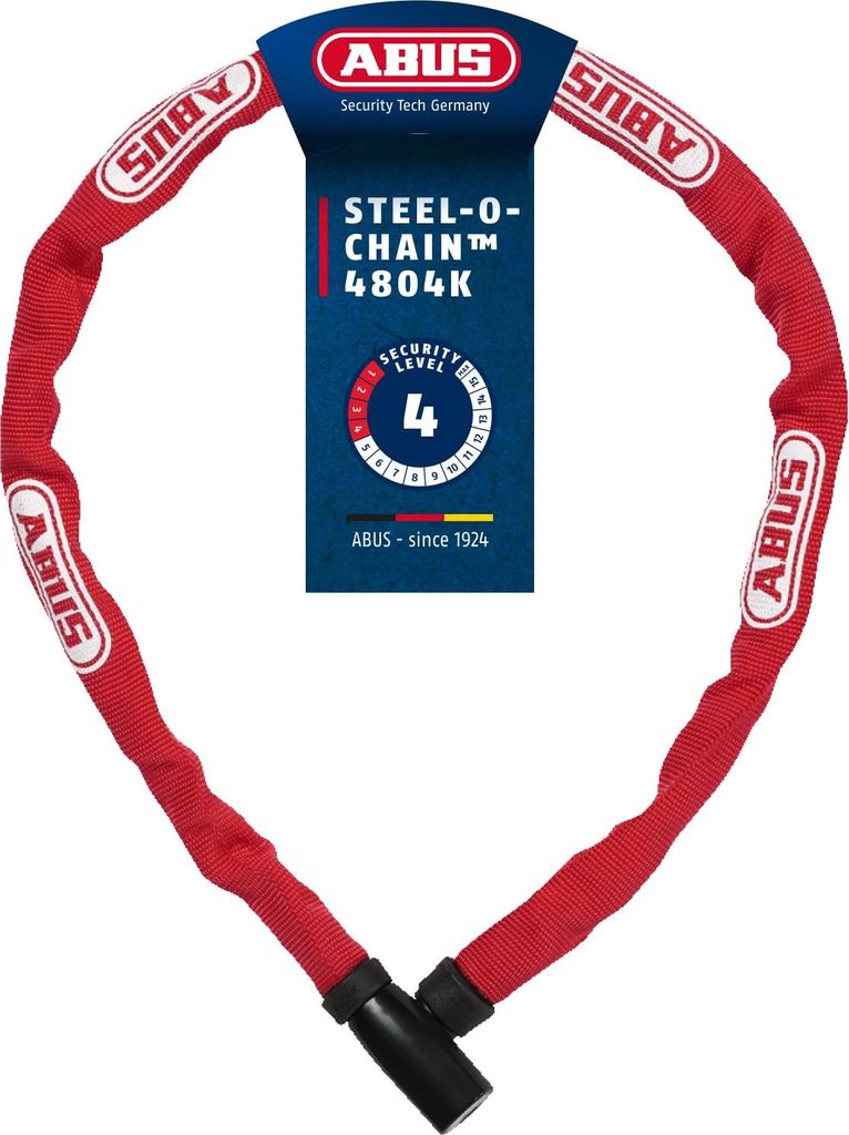 ABUS Lucchetto a catena Steel-O-Chain 4804K - Lucchetto per Immagine del prodotto 