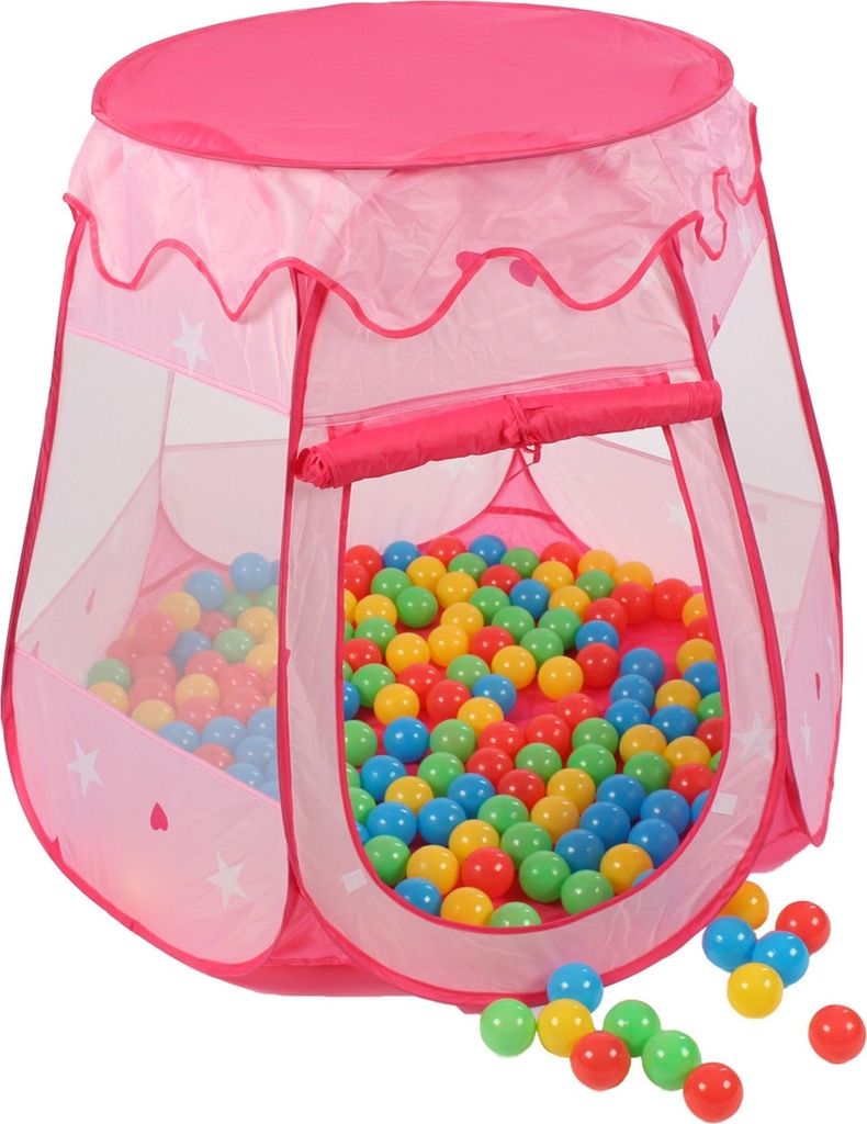 Kiduku Kinderspielzelt mit 100 Bällen und Tasche Bällenbad Produktbild 9