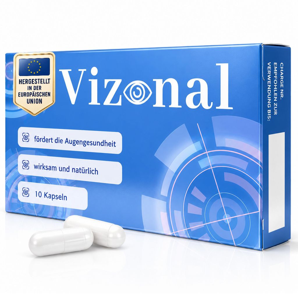Vizonal - Augenvitamin für klare Sicht | 10 Kapseln | Produktbild 