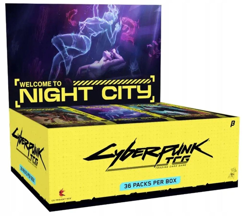 Cyberpunk TCG – BETA Booster Display Box (36 boosters) Produktbild 