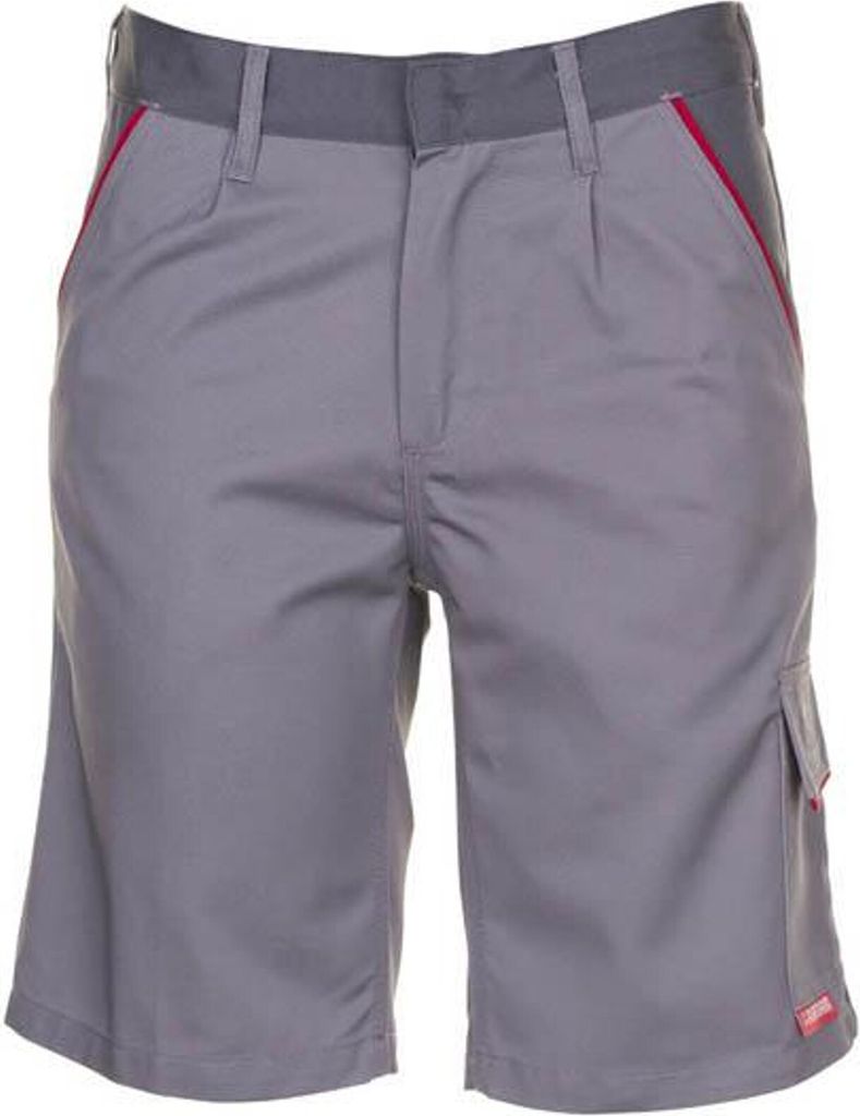 Größe 4XL Herren Planam Highline Shorts zink schiefer rot Modell 2371