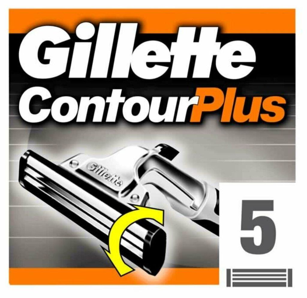Ostrza do maszynki do golenia Gillette Contour Plus 5 sztuk Zdjęcie produktu 