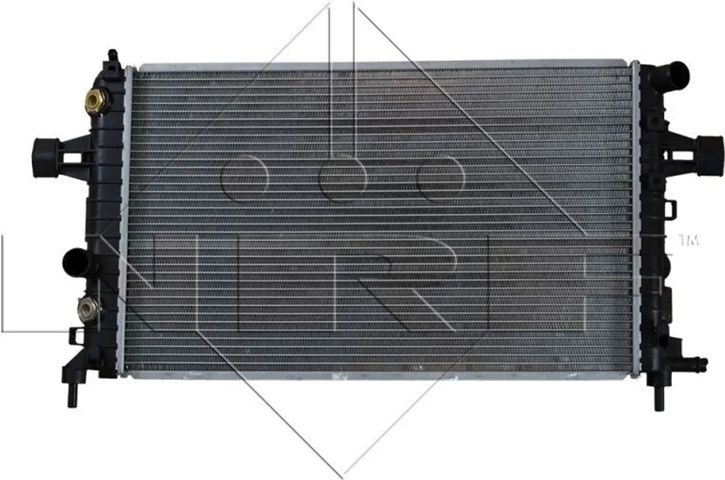 Radiateur NRF 53441 en aluminium pour Opel Astra H et Zafira B (A04)