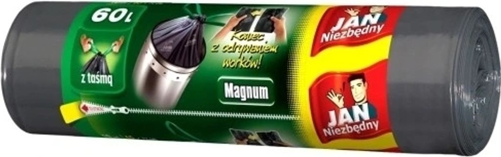 Jan Essential Sacs poubelle avec velcro - Magnum Flex & Image du produit 