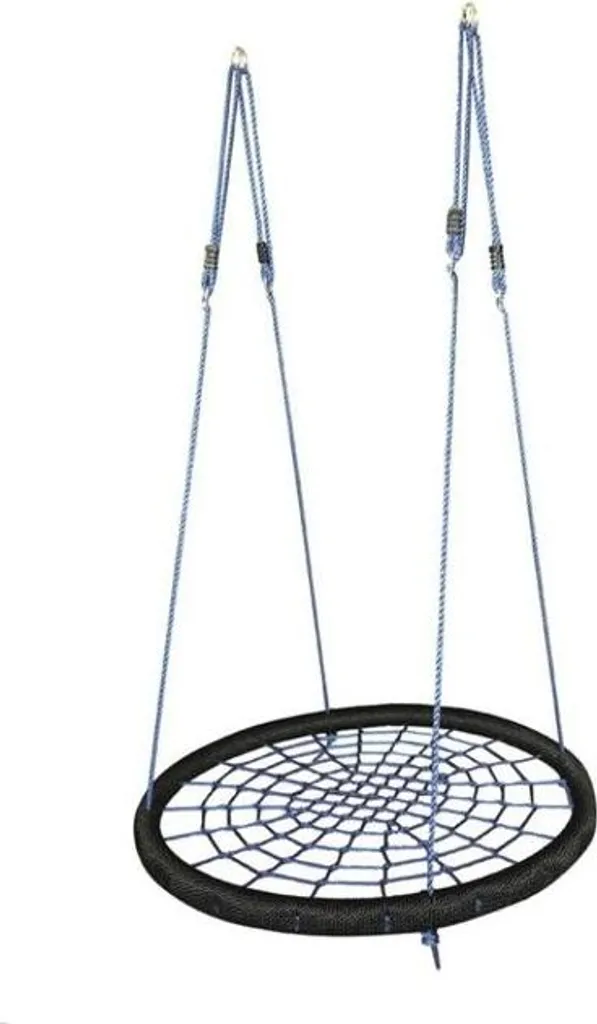 Cercle de balançoire Marimex nid d'oiseau robuste diamètre 100 cm bleu