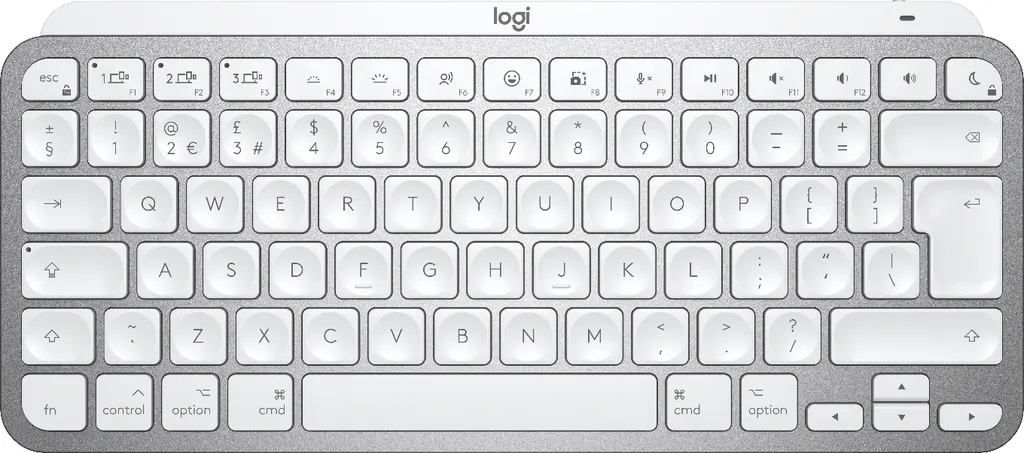 Clavier sans fil Logitech MX Keys Mini Mac Bluetooth avec Touches LED