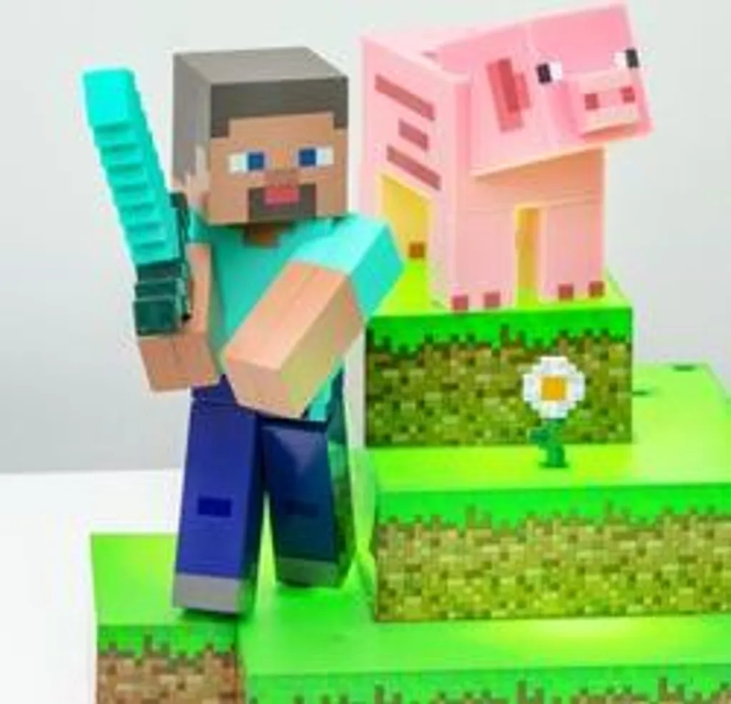 Veilleuse Minecraft Diorama Paladone Éclairage Doux pour Chambre Enfant - 11