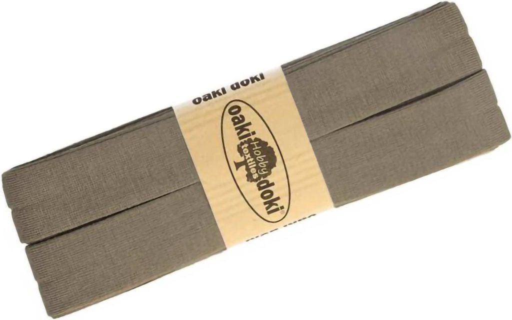 Schrägband Jersey 3m Breite 20mm Oaki Doki Tricot de Luxe Einfassband elastisch