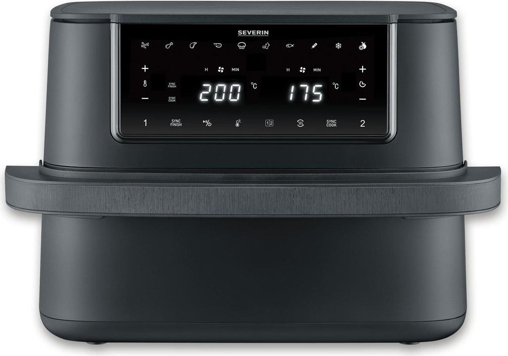 Severin Heißluftfritteuse Black Line Flex FR 2490 Produktbild 