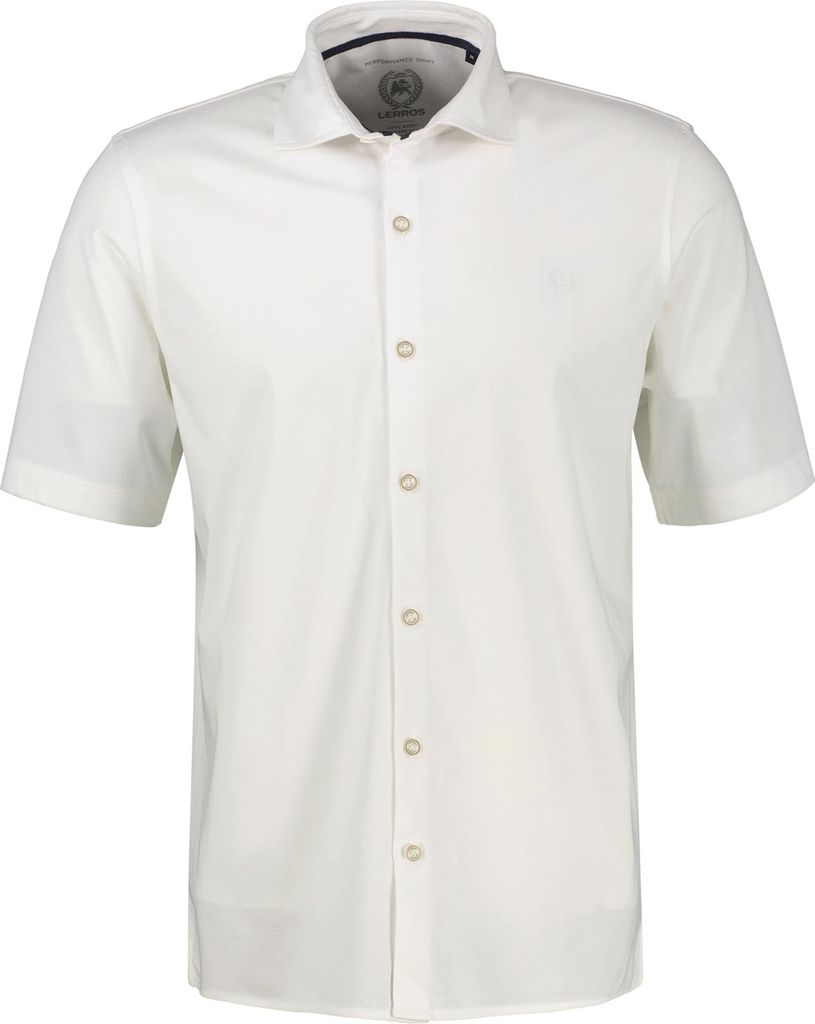 Lerros Moden GmbH HEMD 1/2 ARM BROKEN WHITE XL