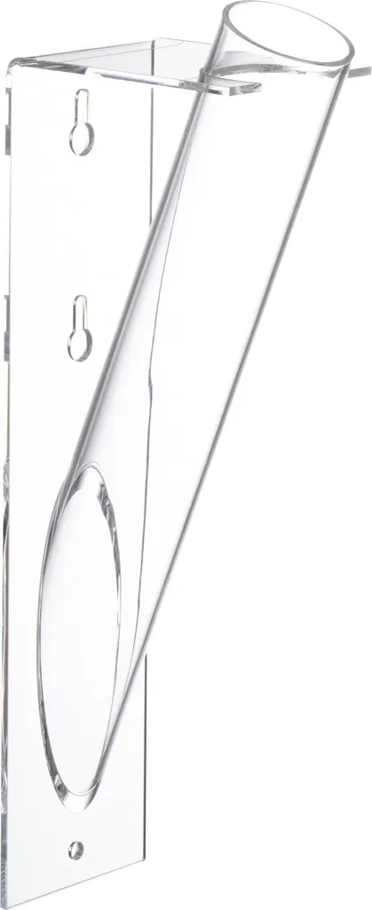 Vase Soliflore en Tube Acrylique J-Line - Support Fleur Design et Moderne