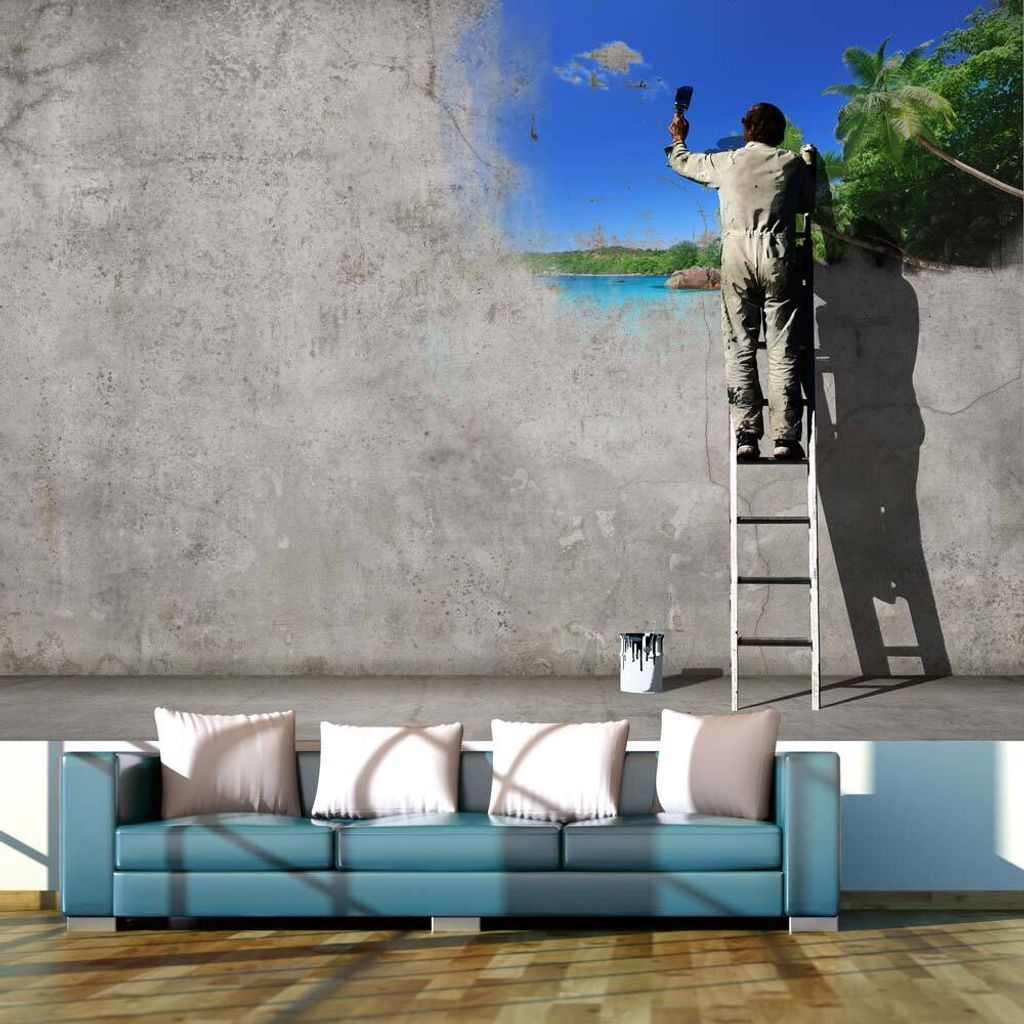 Basera Fototapete Street Art-Motiv 10110905-23, Vliestapete, 400x280 cm