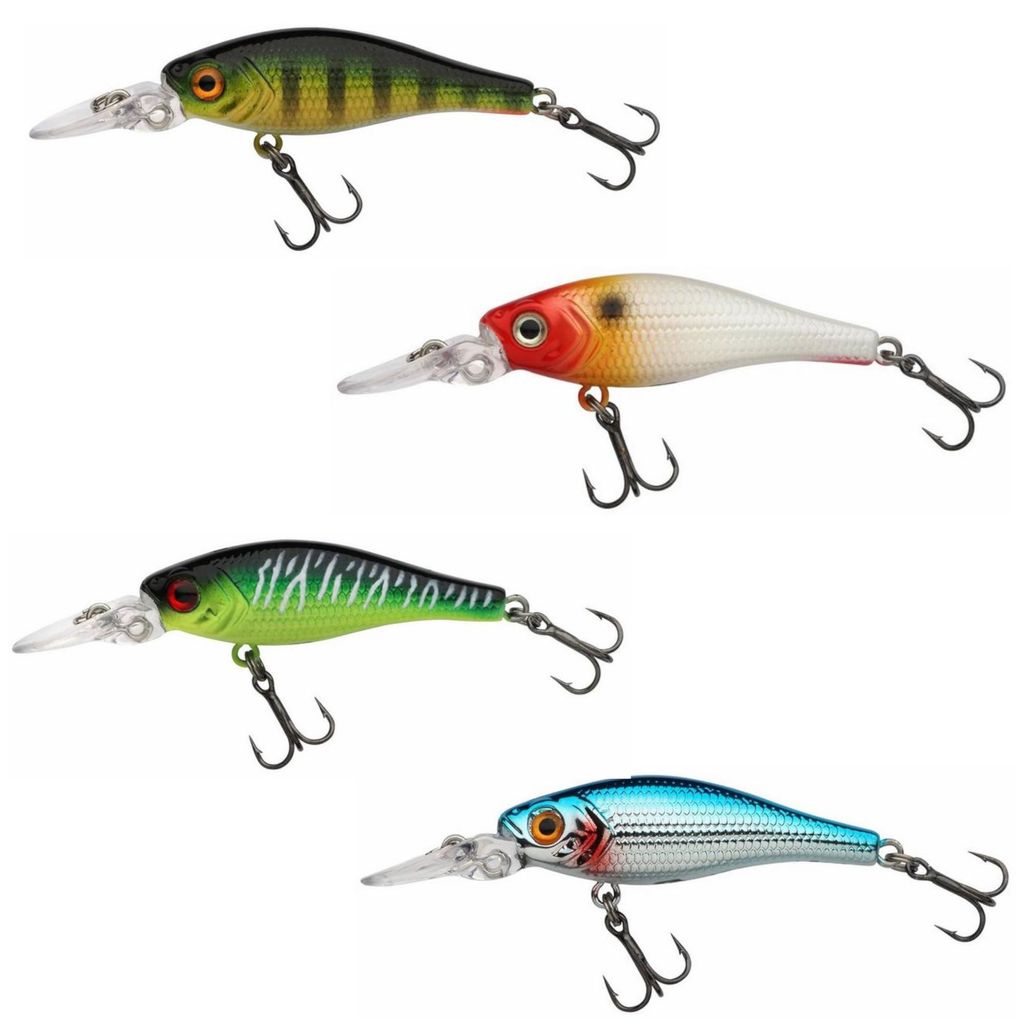Berkley Pulse Minnow - Wobbler, Gewicht:7.7g, Länge:6cm, Farbe:Firetiger, Laufverhalten:0.6m - 1.5m