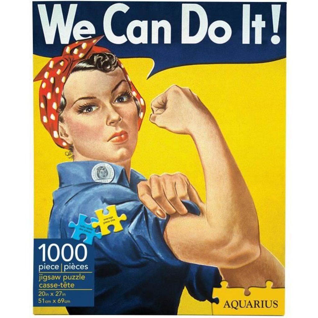 AQUARIUS Puzzle 1000 Teile Smithsonian Rosie La Riveteuse - 65260