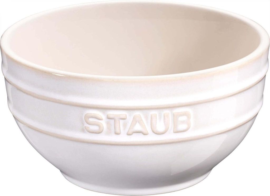 Staub Ceramique 40508-153-0 Schüsselset, 4-Tlg Elfenbein-Weiß Keramik Elfenbein-Weiß