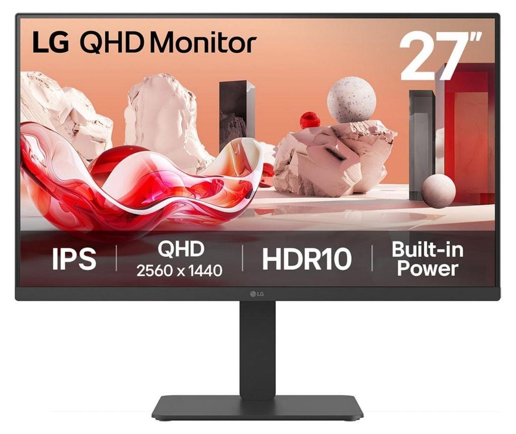 LG 27BA54QB-B 27" LCD-Monitor – QHD 2560x1440, 75Hz