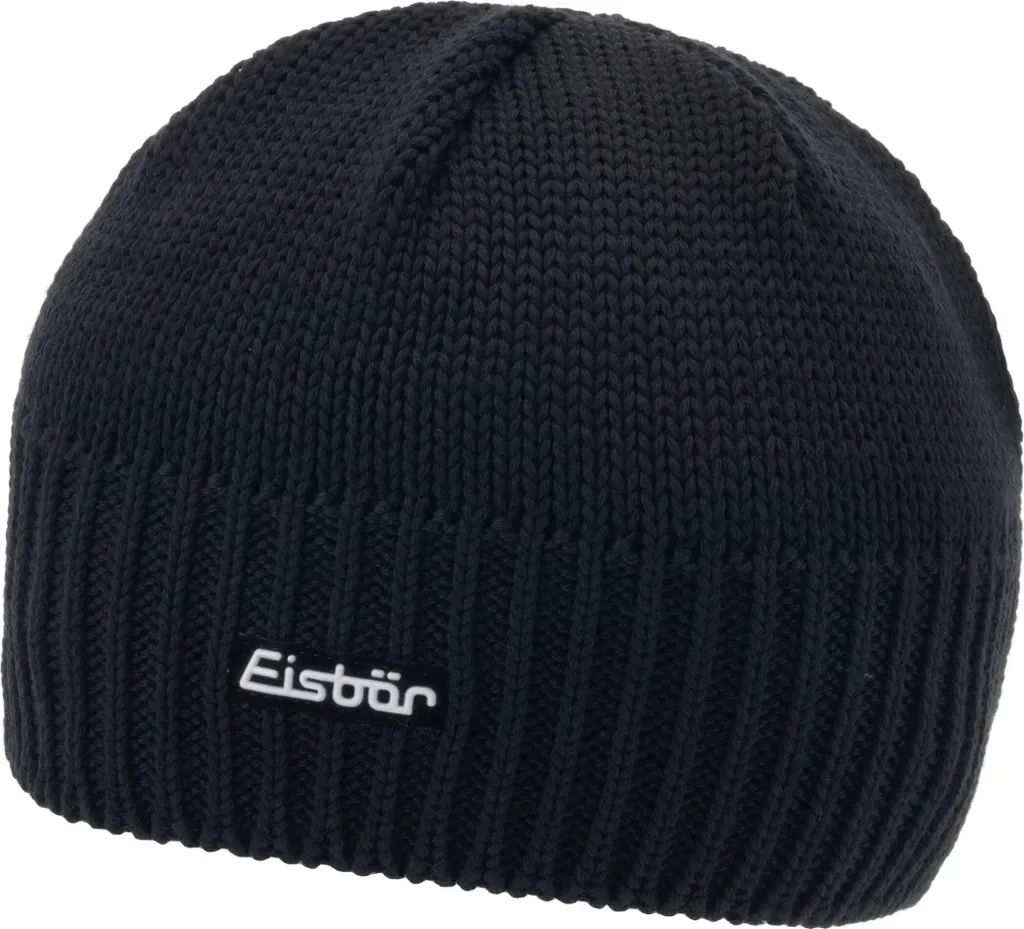 EISBÄR Trop XL, Taglia unica, nero, cappello invernale, parzialmente foderato, 403027 - 1