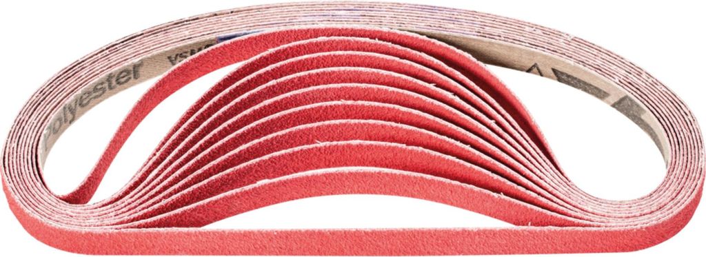 PFERD TOOLS Keramikkorn Schleifband BA 12x520mm CO-COOL80 für Edelstahl-Schliff mit Bandschleifer (100) 100 Stk