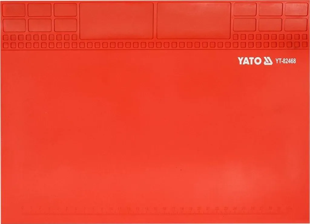 Yato Tappetino Silicone ESD 35x25cm per Riparazioni Smartphone e PC