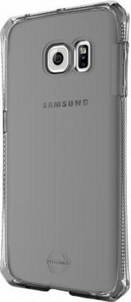 Itskins, Schutzhülle für Samsung Galaxy S6 Edge, Halbsteif, Spectrum, Schwarz transparent