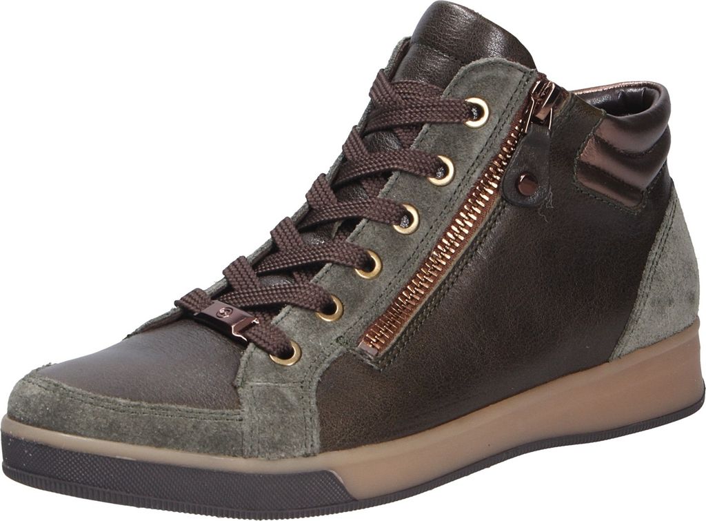 Ara ROM Damen Schnürstiefelette in Grün, Größe 5.5 Produktbild 1